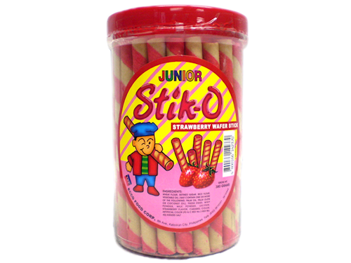 Junior Stik-O Strawberry wafer stick (380g)