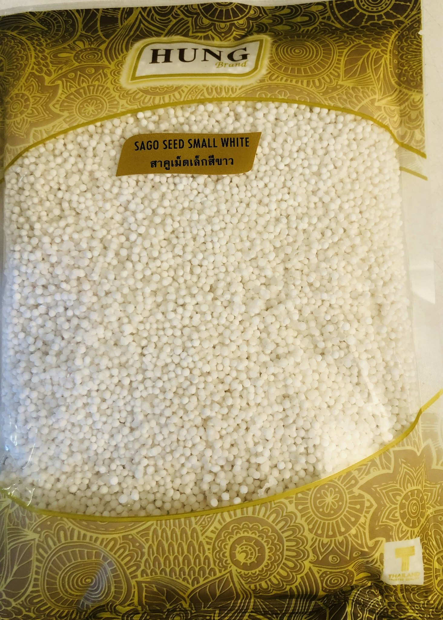 Sago seeds small white 400g