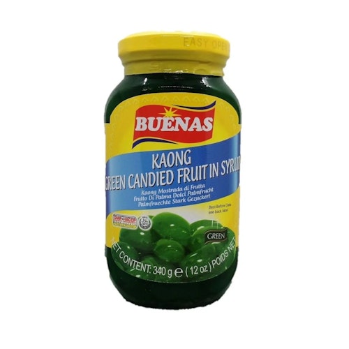 Buenas Kaong green candied fruit in syrup (340g)
