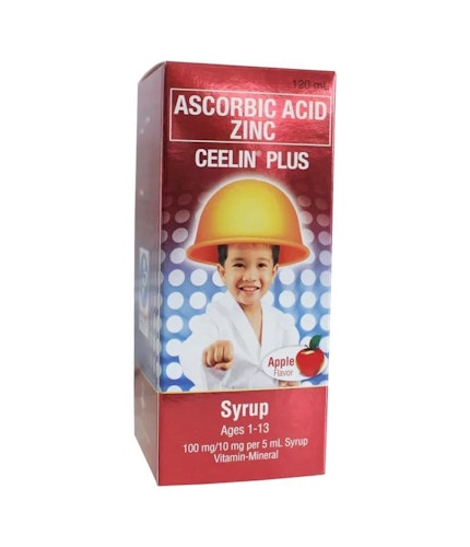 CEELIN PLUS ASCORBIC ACID ZINC 120ml