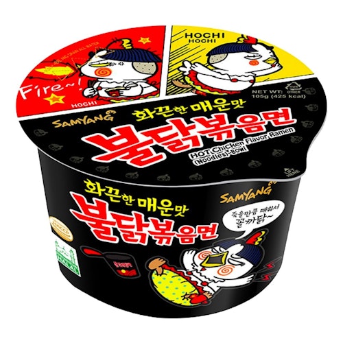 SAMYANG HOT  CHICKEN FLAVOR  RAMEN 105g