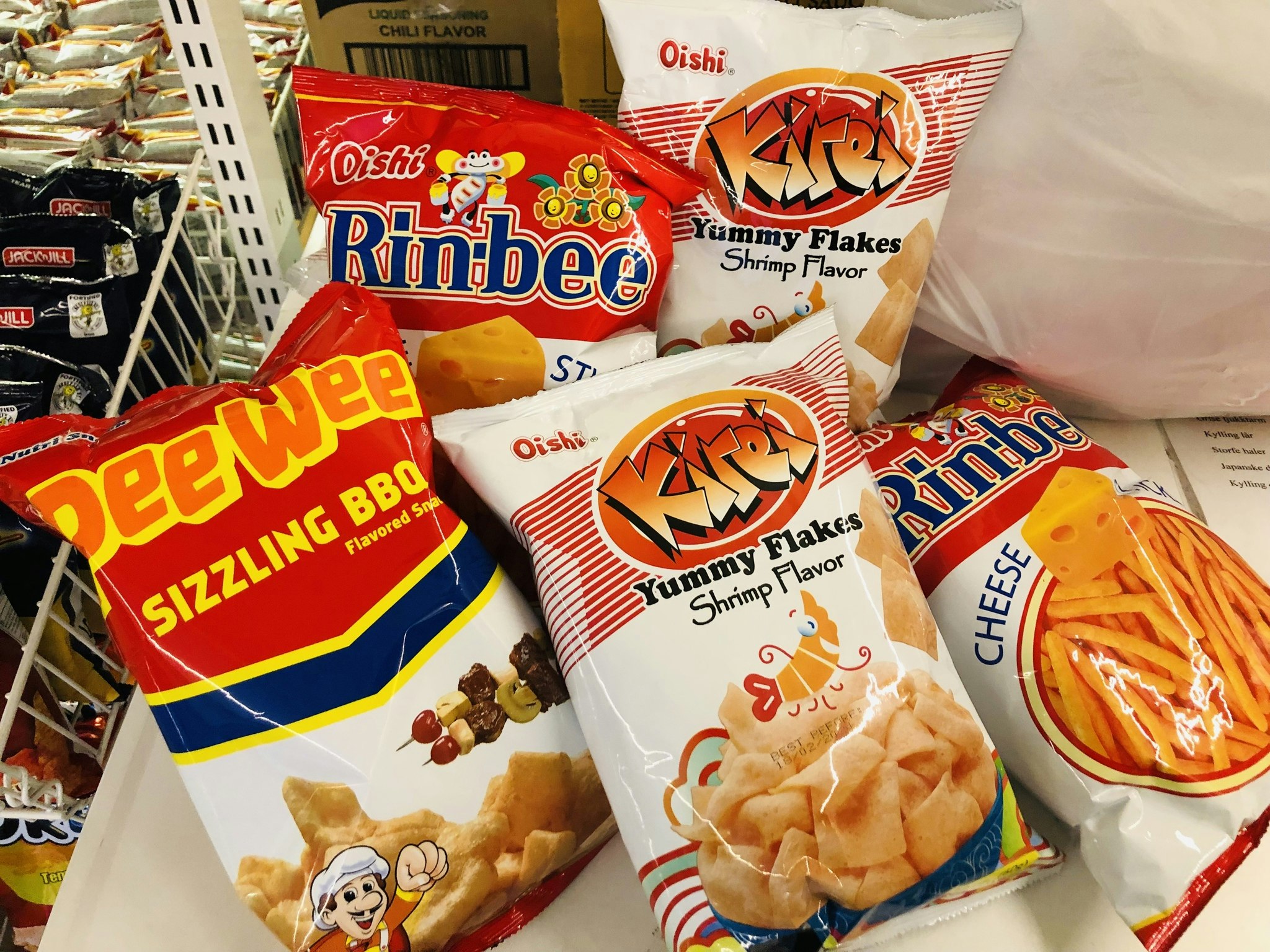 OISHI KEREI CHIPS SHRIMP FLAVOR 60g