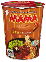MAMA  CUP NOODLES BEEF FLAVOR  70g