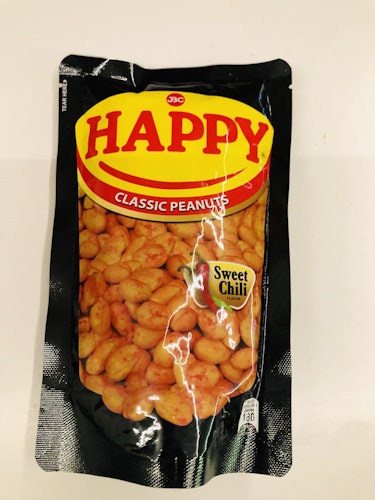 HAPPY CLASSIC PEANUTS  SWEET CHILI FLAVOR 100g