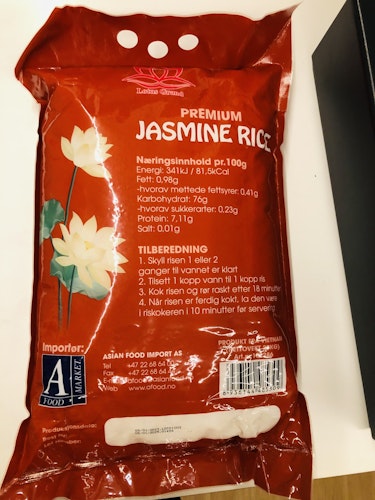 PREMIUM JASMINE RICE 5kg