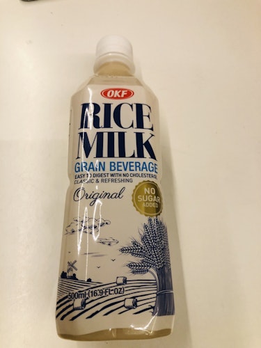 RICE MILK NO SUGAR ADDED 5ml