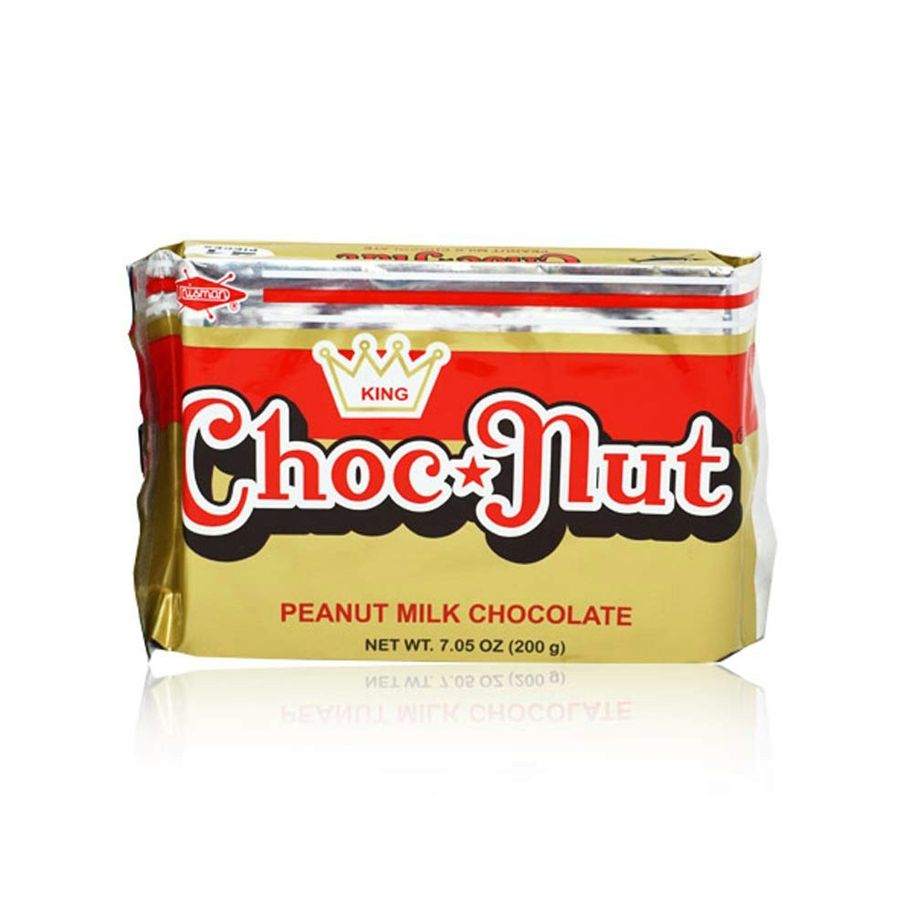 Unisman King Choc Nut Peanut Milk Chocolate 7.05oz