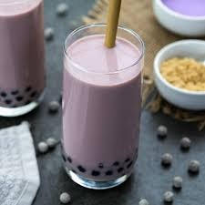 (TILBUD) INSTANT TARO POWDER FOR BUBBLE TEA 1kg  (JI YU JIN SHA )