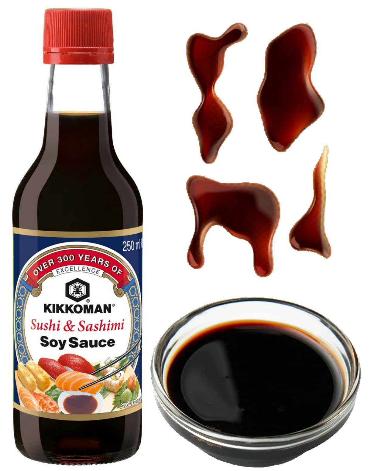 KIKKOMAN SUSHI & SASHIMI SOY SAUCE 250ml
