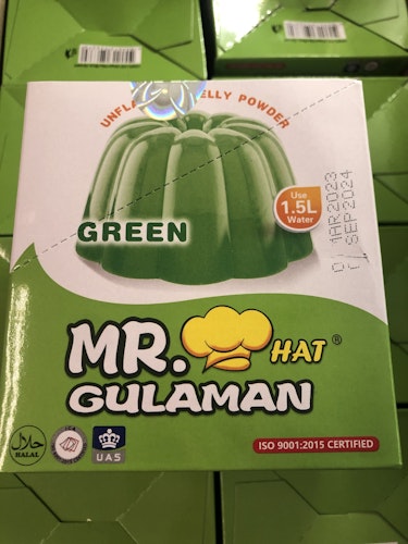 Mr gulaman green unflavored 25g