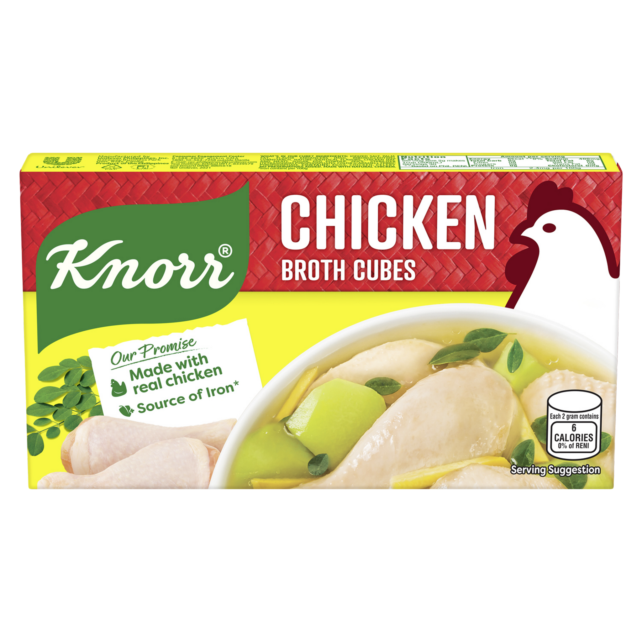 Knorr  chicken broth cubes  12 stk (phil product)