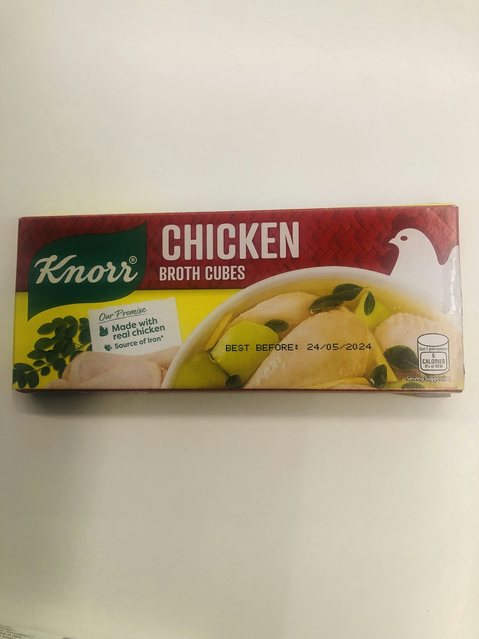 Knorr  chicken broth cubes  12 stk (phil product)