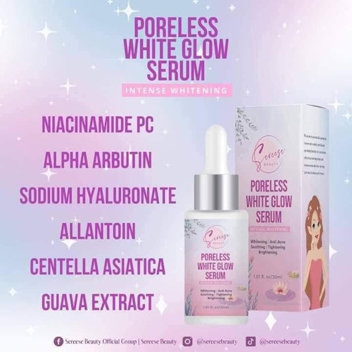 Sereese - Poreless White Glow Serum 30ml expiration 03.2025