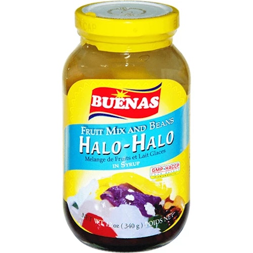 Halo halo fruit mix and beans