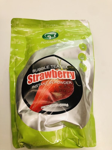Bubble tea mix strawberry