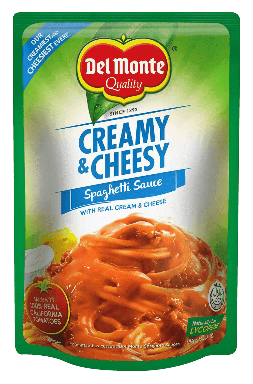 Del Monte Creamy and Cheesy Spaghetti Sauce 500g