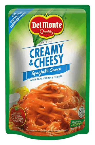 Del Monte Creamy and Cheesy Spaghetti Sauce 500g