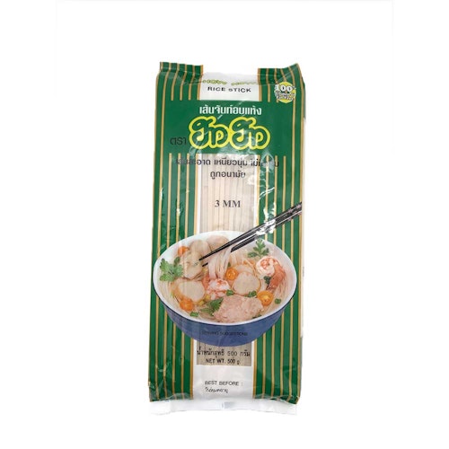 How how Rice stick  3mm 500g 💯 % gluten & fat free