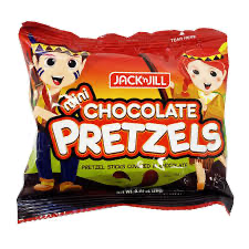 Jack n jill chocolate pretzels 28g