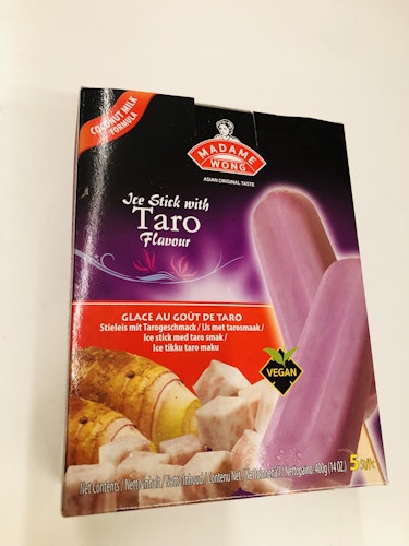 Ice cream / ice stick taro flavor 5 stk