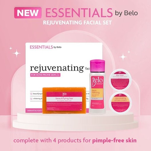 REJUVENATING FACIAL SET BY: BELO ESSENTIALS ( ikke på lager )