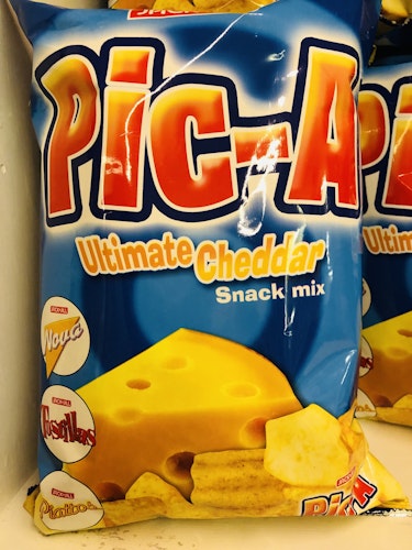 Pic-A ultimate cheddar snack mix 180g ( ikke på lager)