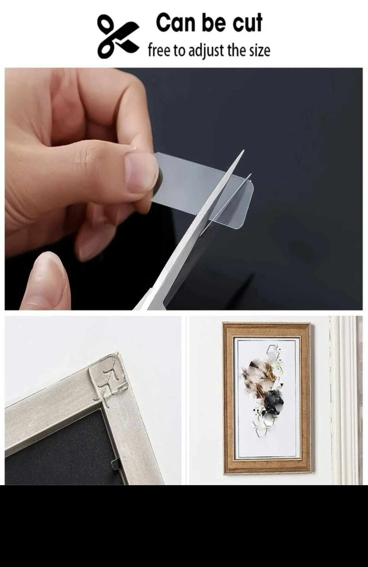 30pcs Clear Double-sided Tape, Clear Waterproof Tape For Household