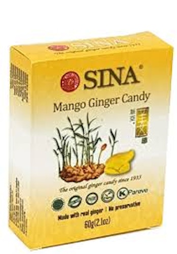 SINA Mango-flavored Ginger Candy of 60g