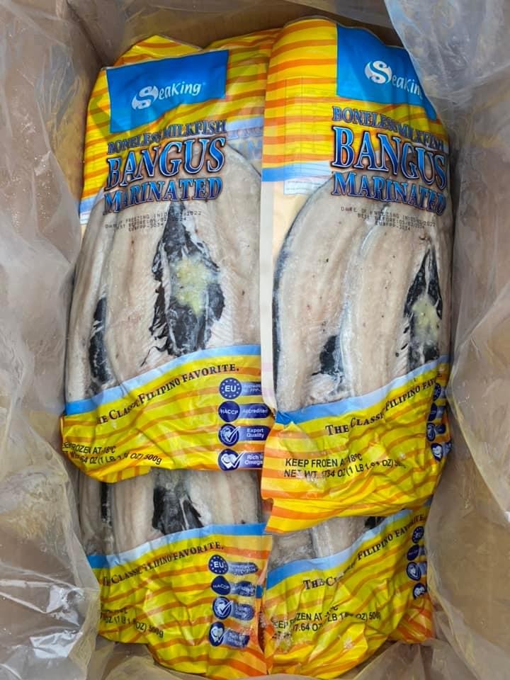 Seaking milkfisk /Boneless bangus marinated 500g 3 stk