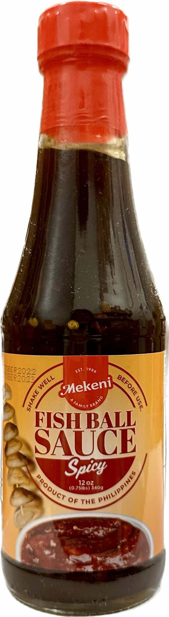 MEKENI FISH BALL SAUCE SPICY 340g