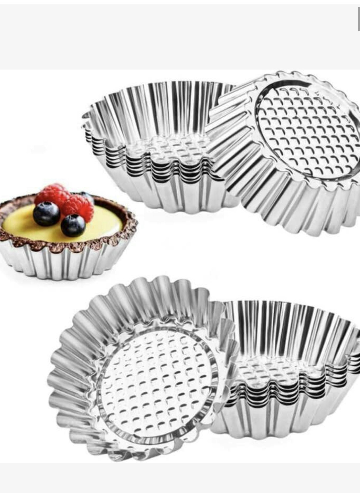 Puto Molder/ cake molder 10 stk ( width :10 cm , length :10 cm