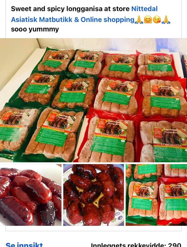 Longganisa philfood spicy 500g   ( ikke på lager)