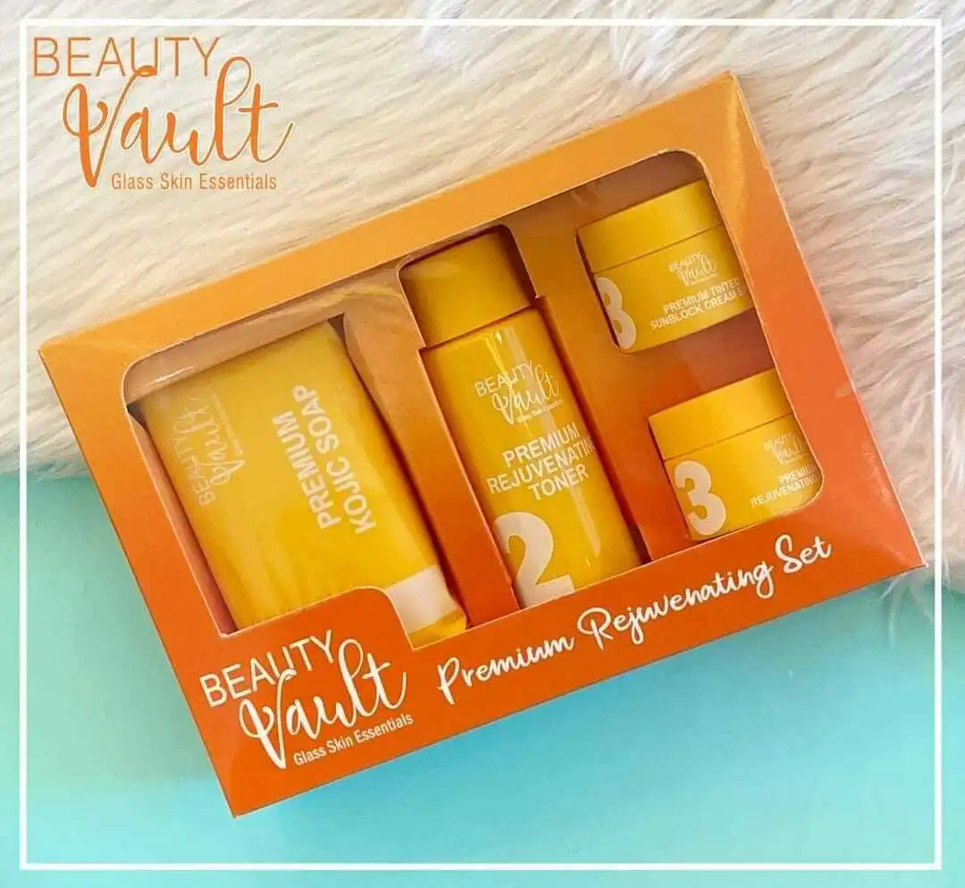 Beauty Vault Premium Rejuvenating Glass Skin Essentials New Packaging