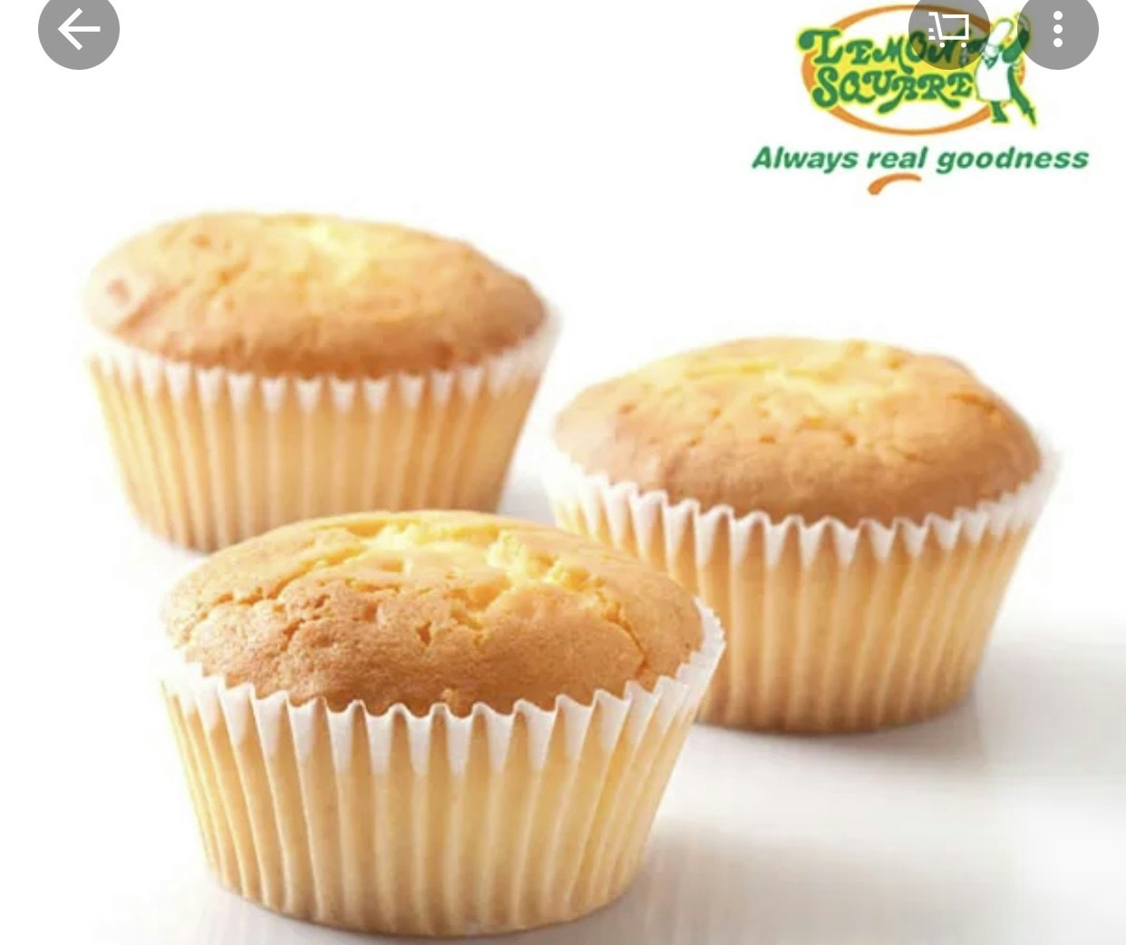 Lemon Square Cheese Cake Original & Signature Cupcakes Assorted Flavor 10×30g