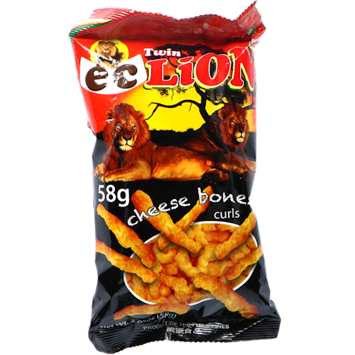 Cheese bones curls 58g / tween lions