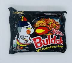 Samyang black hot chicken flavored Super