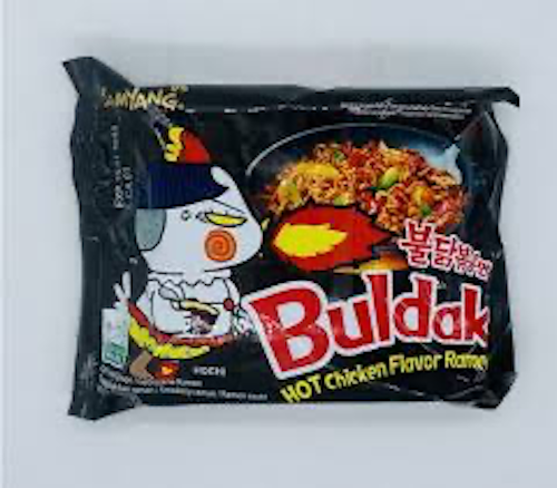 Samyang black hot chicken flavored Super