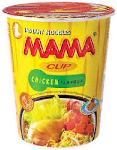 Mama Instant Cup Noodles Chicken Flavour 70g
