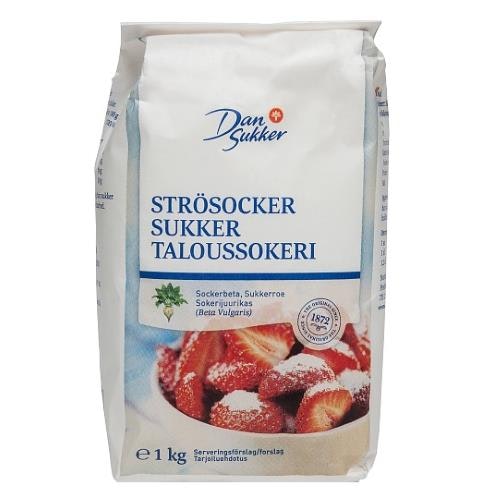 Dan sukker  / WHITE SUGAR 1kg
