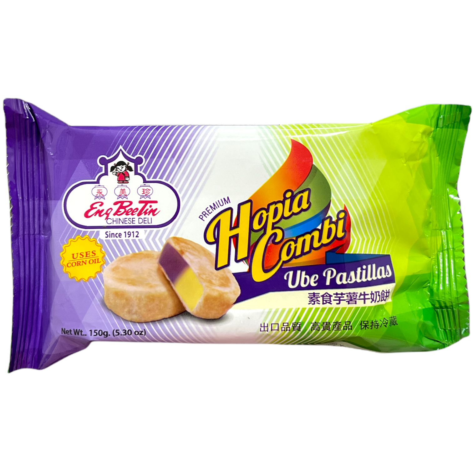Eng Bee Tin - Hopia Combi - Ube Pastillas 150g