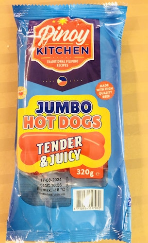 PINOY KITCHEN Jumbo hotdog tender & juicy 320g