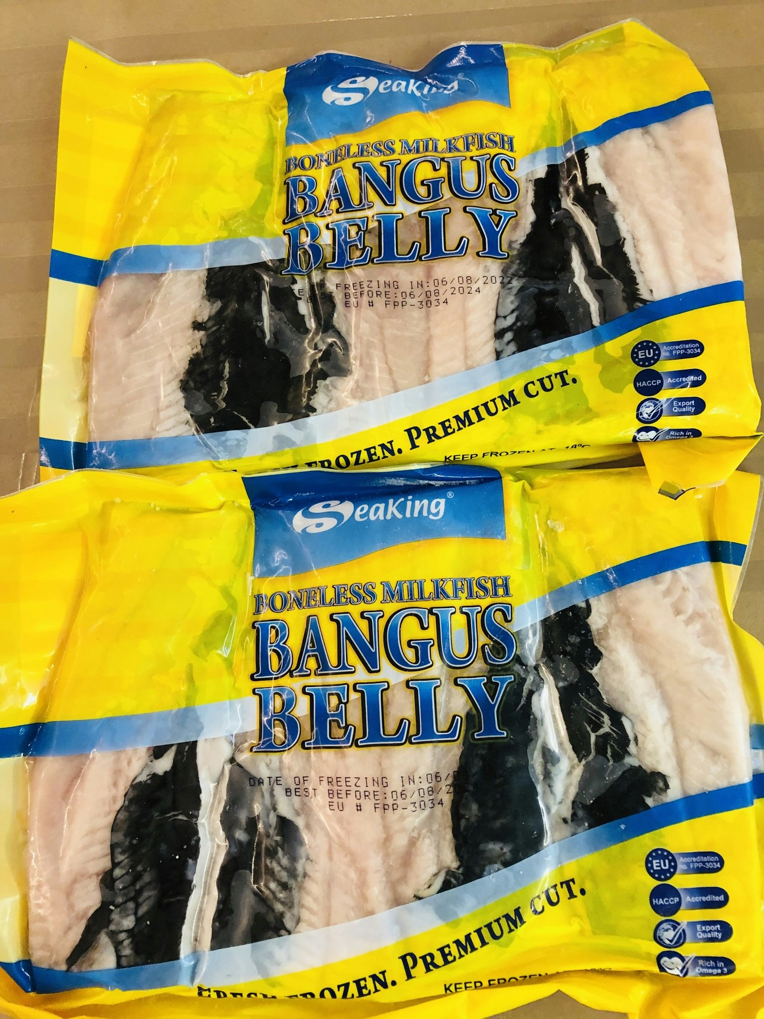 Boneless milkfish/ Bangus belly 400g