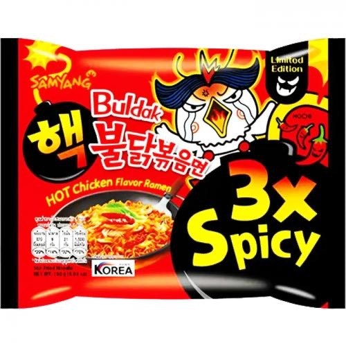 Samyang Buldak Hot Chicken Flavor Ramen 3xSpicy 140g