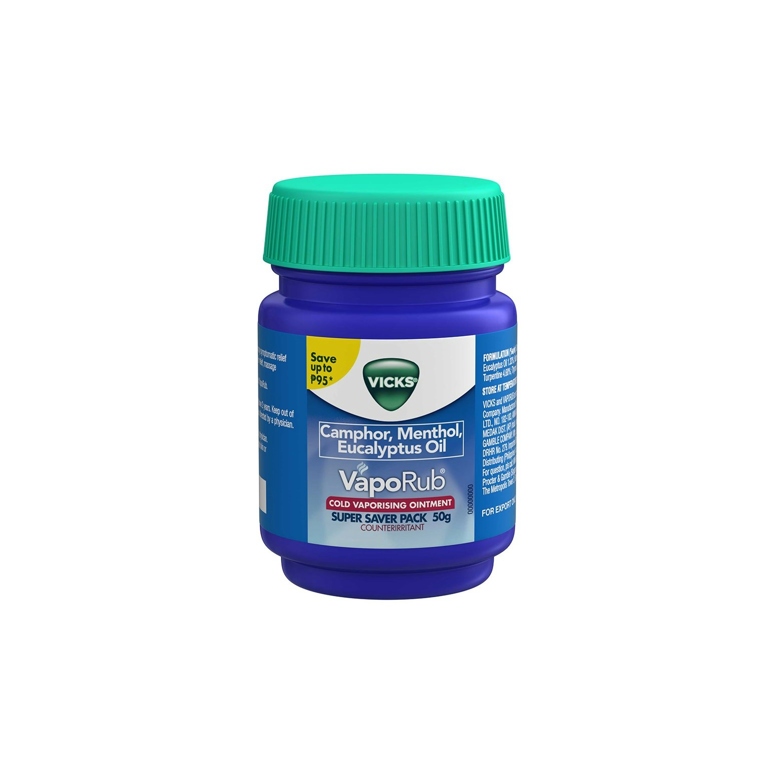 Vicks Vaporub Ointment 25g expiration 05.2026