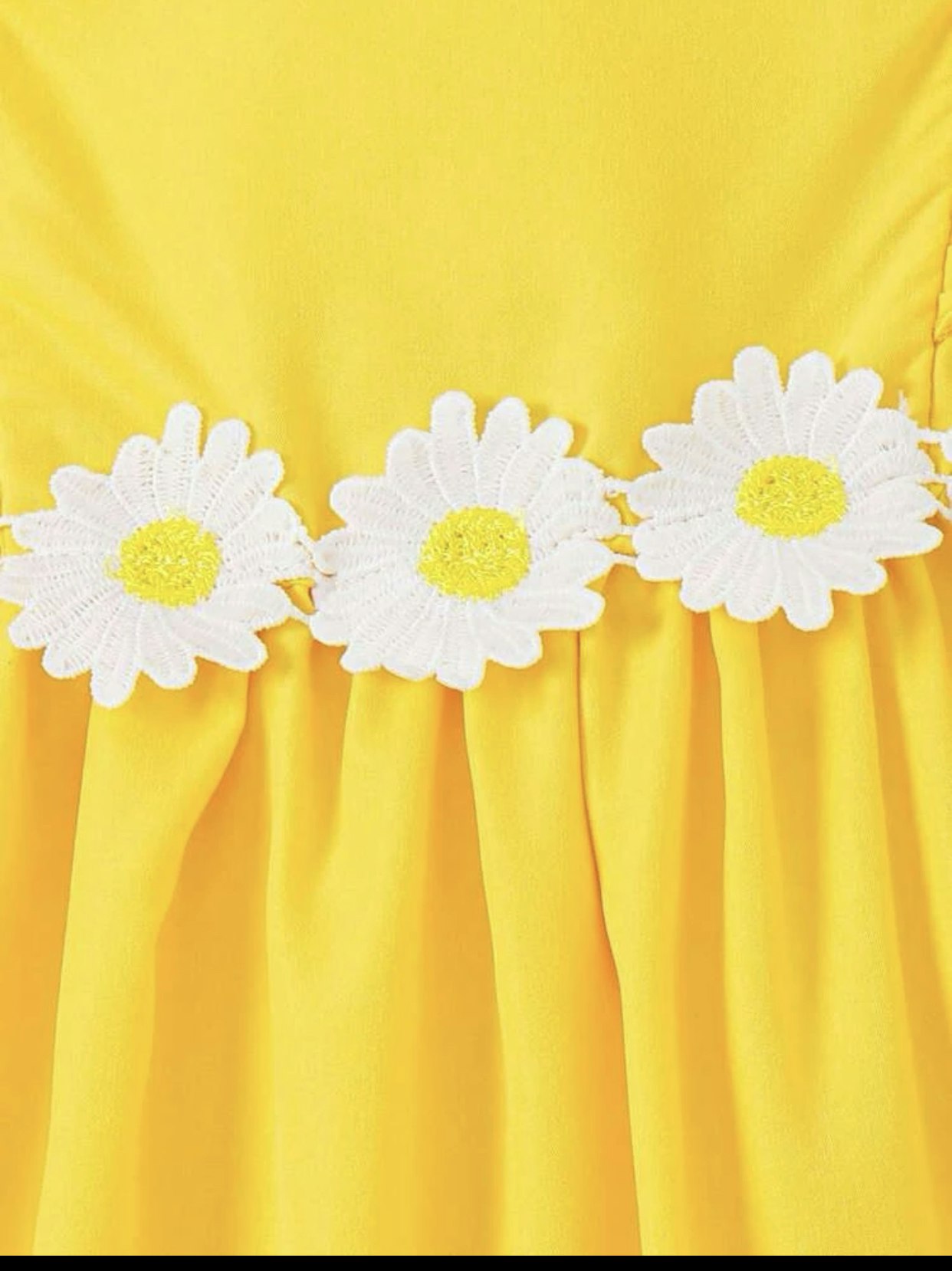 Kids CHARMNG Tween Girl Appliques Ruffle Trim Dress 10Y 134-140