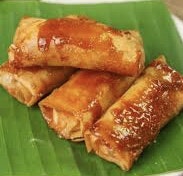 Mini Spring Rolls Banana & Pineapple / Turonitos Golden Saba 454g