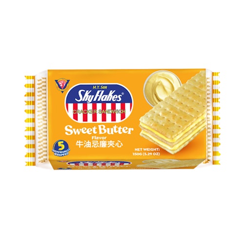 Sky flakes butter cream  10 stk
