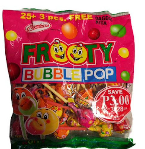 Frooty Bubble pop  25 stk