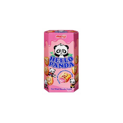 Hello Panda Strawberry 50g Japansk Megahit
