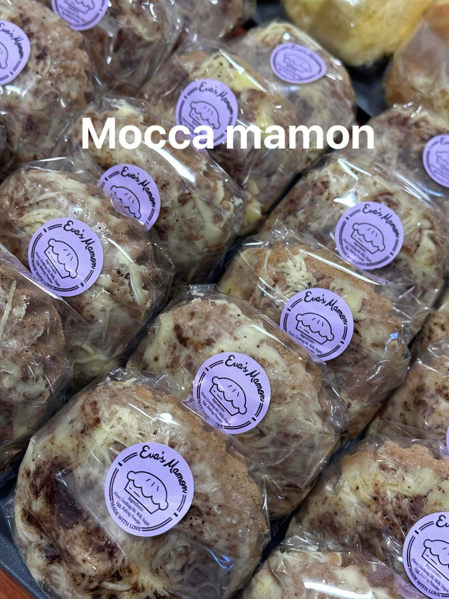 Eva’s mamon  Super fluffy and tasty 3 stk  / assorted